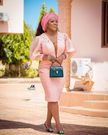 Jackie Appiah in wedding guest ouftits