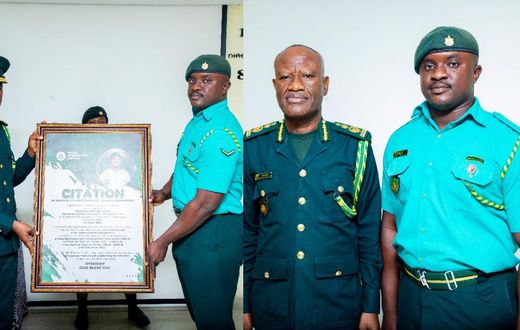 Immigration officer promoted for rescuing student from kidnappers on Nsawam-Amasaman road