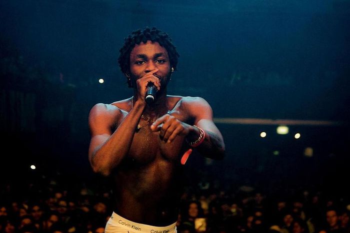 Omah Lay thrills female fan at his sold-out London concert