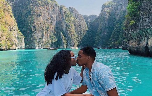 Couple on vacation