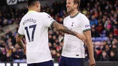 Harry Kane scored twice for Tottenham to sink Crystal Palace