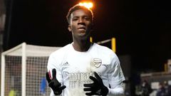 Ghana-target Eddie Nketiah nets double as Arsenal beat Oxford United in FA Cup