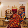 Memphis Depay meets the Asantehene