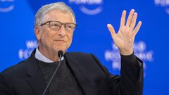 Bill Gates at the World Economic Forum in Davos.Fabrice Coffrini/Getty Images