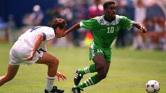 Jay-Jay Okocha is one of the finest dribblers Nigerian football has ever produced