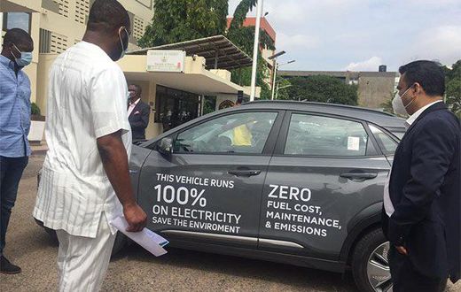 Ghana's first electric car