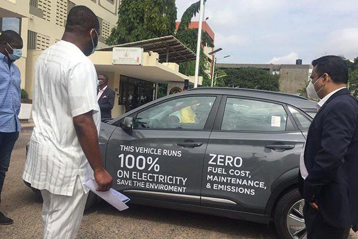 Ghana's first electric car
