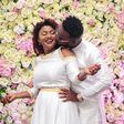 Ghanaian actress, Nana Ama Mcbrown and her husband, Maxwell Mensah