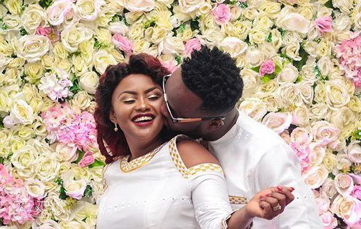 Ghanaian actress, Nana Ama Mcbrown and her husband, Maxwell Mensah