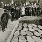 Mass funeral of some of the victims of the Titanic [Getty]