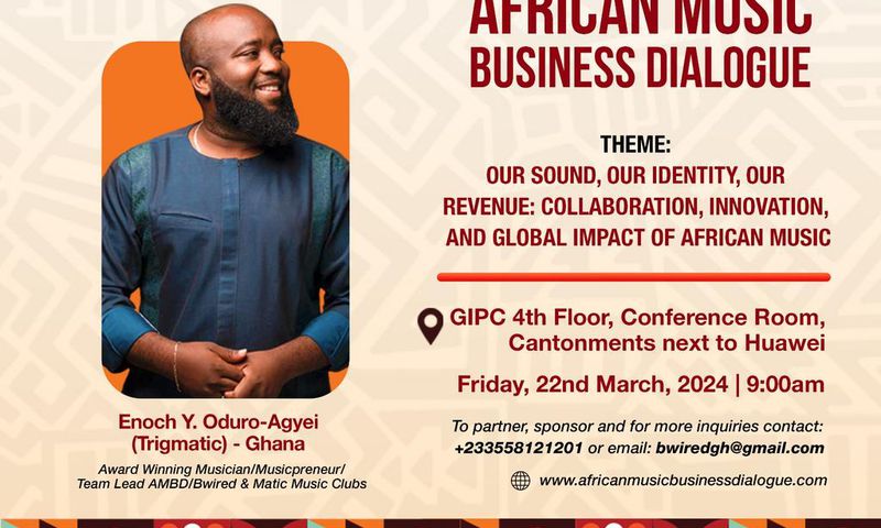 Third edition of African Music Business Dialogue slated for March 22 in Accra
