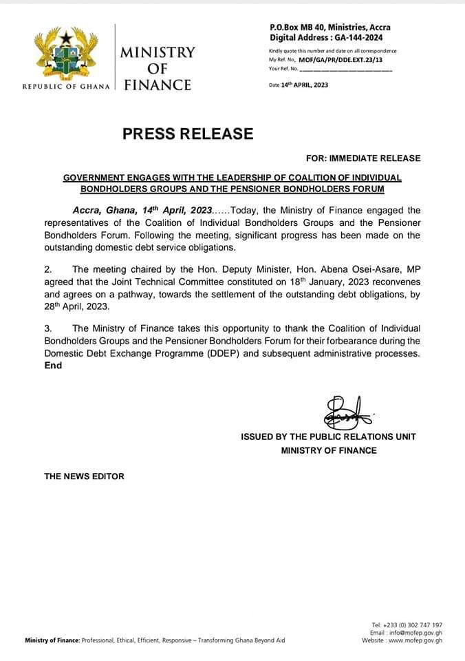 Press Release