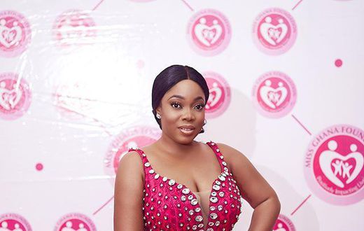 Moesha Boduong's look for Miss Ghana 2018