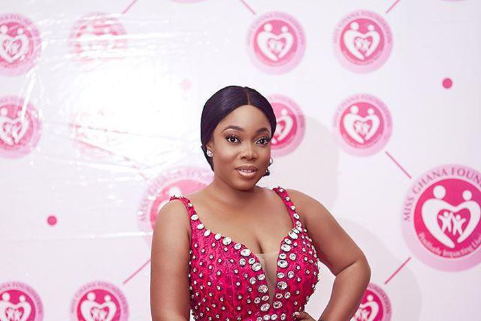 Moesha Boduong's look for Miss Ghana 2018