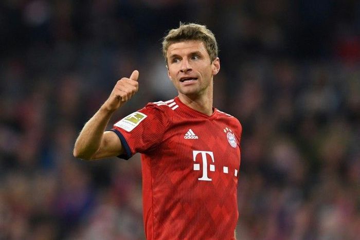 Bayern Munich forward Thomas Mueller had to defend a message his wife posted on Instagram, criticising head coach Niko Kovac for starting her husband on the bench