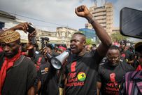 Save Ghana Football Demonstration
