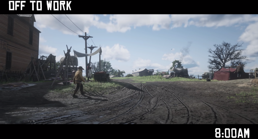 This guy followed 'Red Dead Redemption 2' characters for a full day and discovered just how detailed the game really is