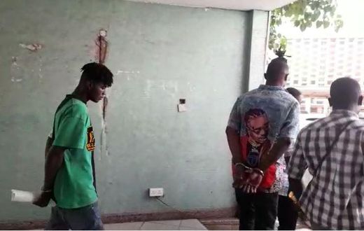 Emmanuel Waki and Salifu Alhaji