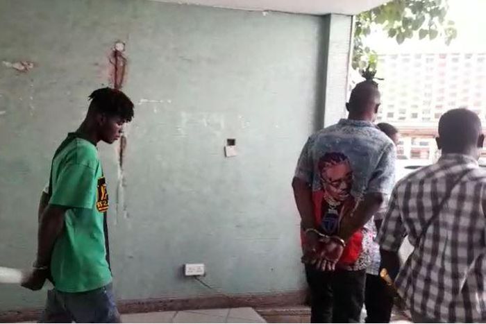 Emmanuel Waki and Salifu Alhaji