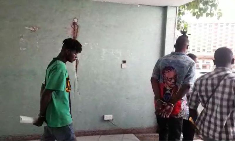 Emmanuel Waki and Salifu Alhaji