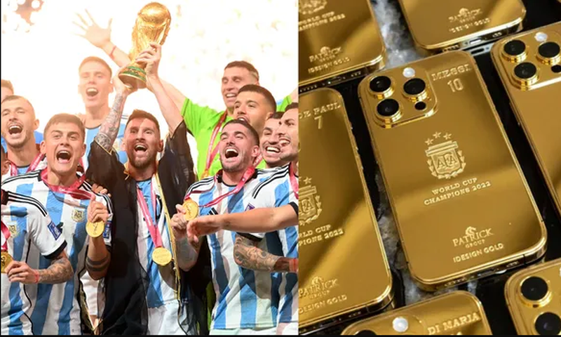 Messi buys gold iPhone 14s for Argentina’s entire World Cup-winning squad