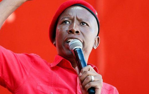 South African politician Julius Sello Malema