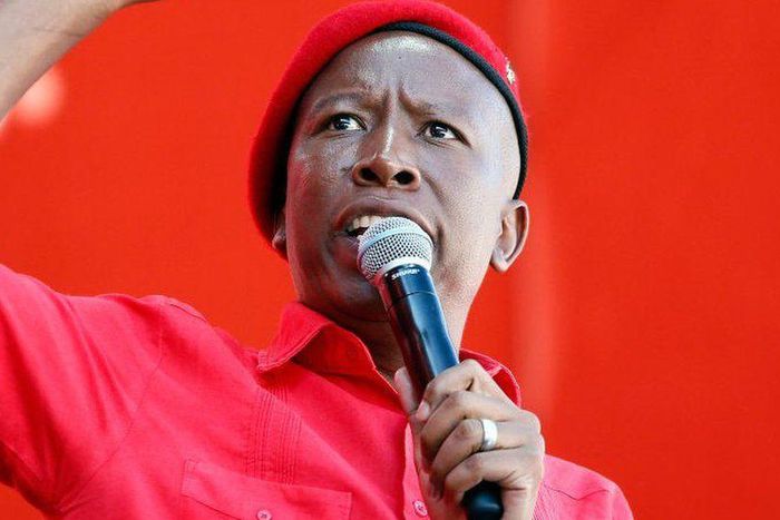 South African politician Julius Sello Malema