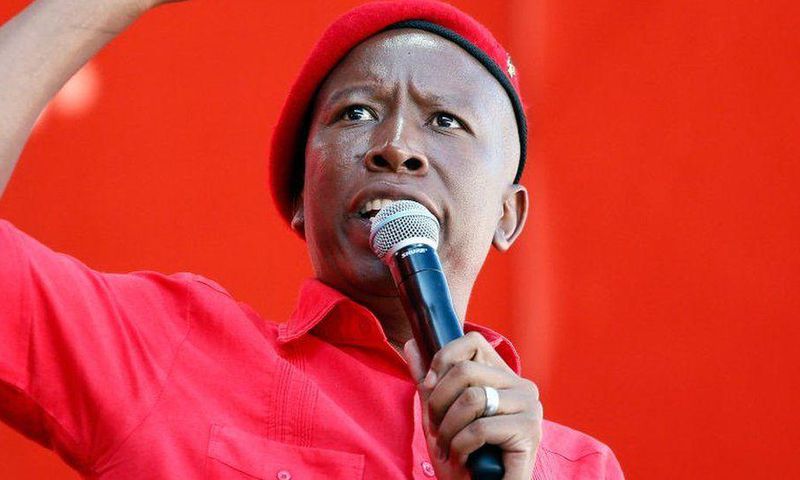 South African politician Julius Sello Malema