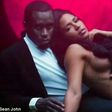 Diddy and a naked Cassie on the set of 3AM fragrance ad