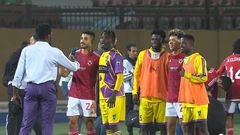 Charles Taylor criticises Medeama for taking pictures with Al Ahly players after losing