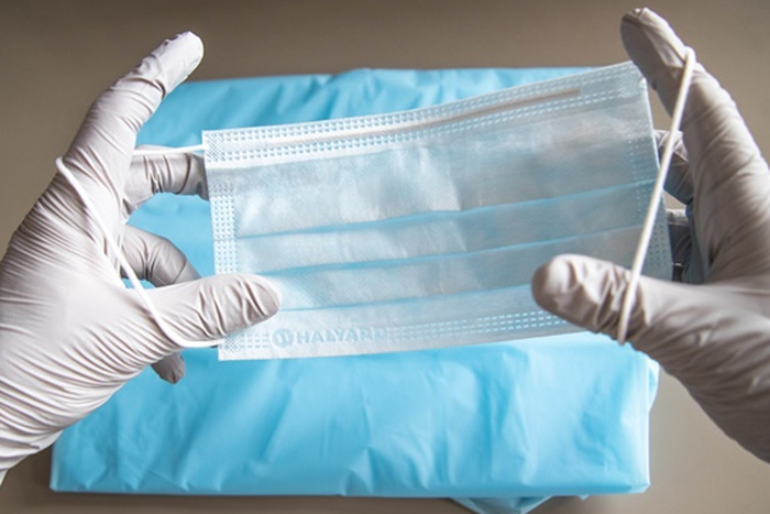 A disposable nose mask