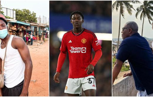 Kobbie Mainoo at 19: Here’re photos from Man United star’s last visit to Ghana