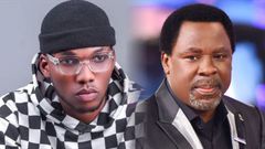 Victor AD and late pastor TB Joshua (PG)