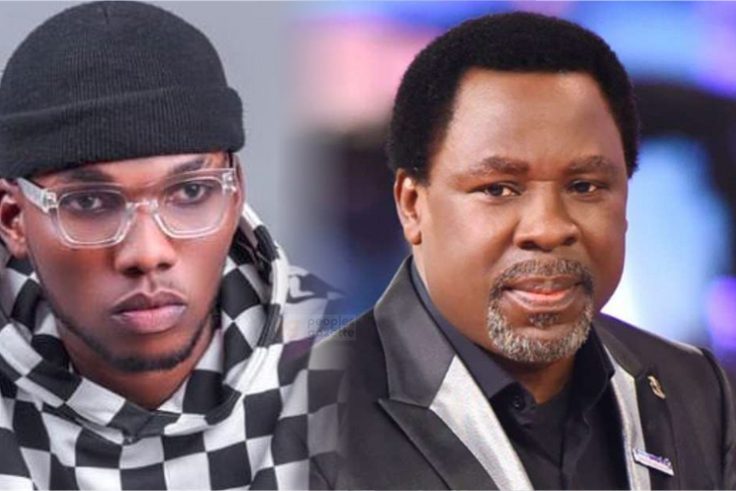 Victor AD and late pastor TB Joshua (PG)