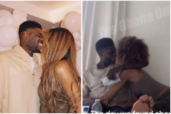 Janine Mackson: Thomas Partey’s pregnant girlfriend shares their romantic moments