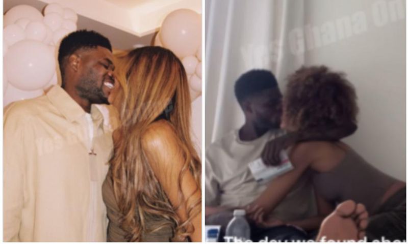 Janine Mackson: Thomas Partey’s pregnant girlfriend shares their romantic moments