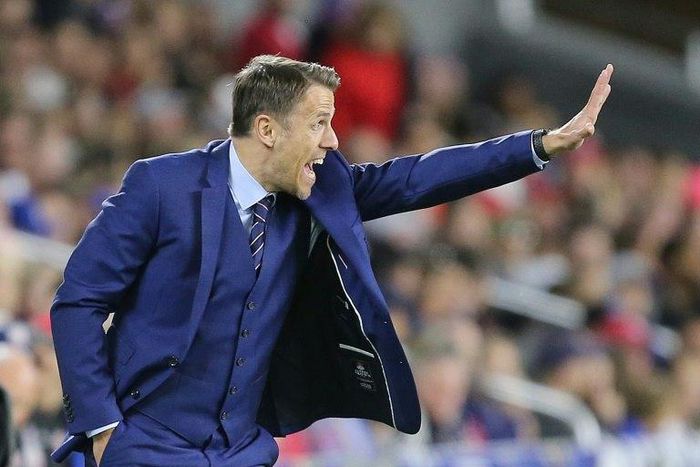 Phil Neville was appointed head coach of the England women's team in January 2018