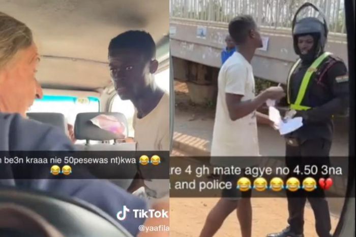 White woman reports Ghanaian driver’s mate to police for overcharging her by 50 pesewas