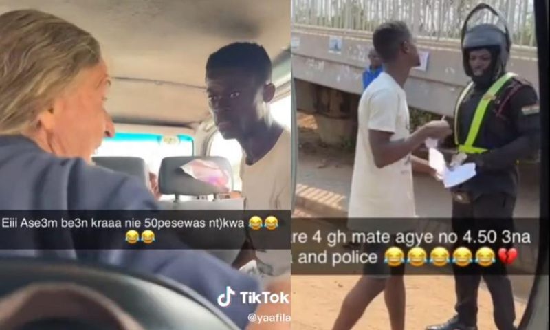 White woman reports Ghanaian driver’s mate to police for overcharging her by 50 pesewas