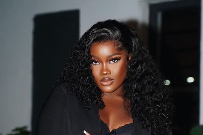 Cee-C butts head with Ilebaye and Cross on BBNaija All Stars. [Instagram/ceec_offical]