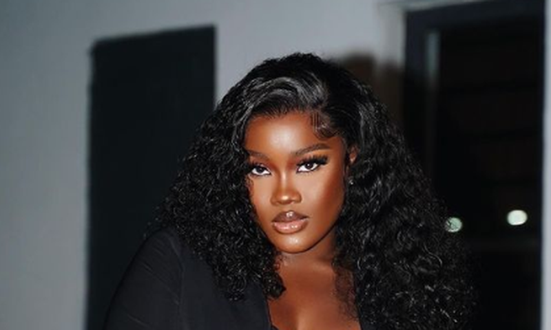 Cee-C butts head with Ilebaye and Cross on BBNaija All Stars. [Instagram/ceec_offical]