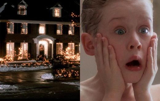 The home was the main filming location for the classic holiday film