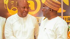 EPPI Survey: Bawumia 3 points ahead of Alan, NDC voters want Mahama to back for election 2024