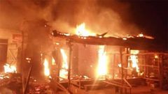 Another fire outbreak at Shiashie destroys over 100 kiosks