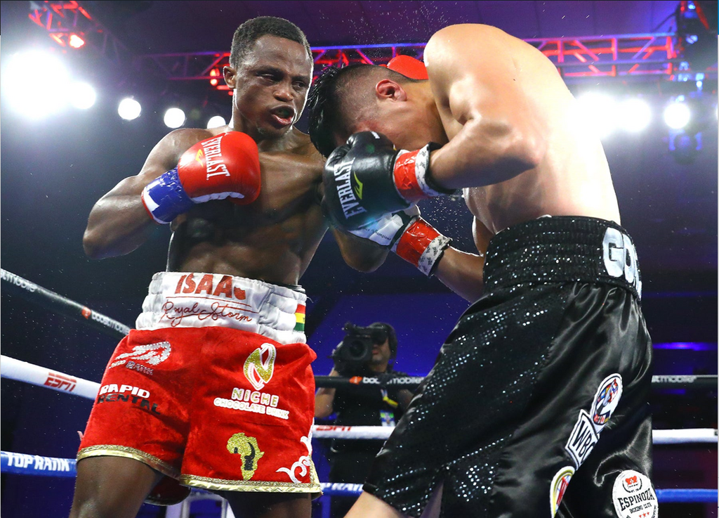 Watch: Isaac Dogboe earns title shot after beating Joet Gonzalez