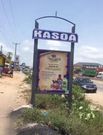Kasoa signpost