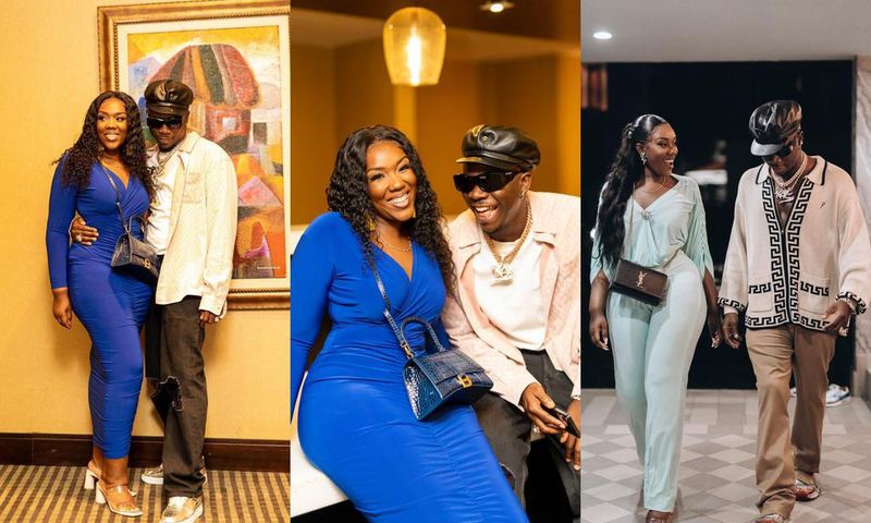 Stonebwoy and his wife