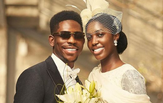 Moses Bliss and his wife Marie [Instagram/ Moses Bliss]