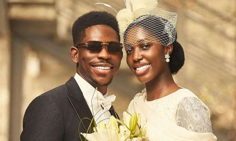 Moses Bliss and his wife Marie [Instagram/ Moses Bliss]