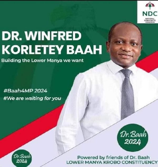 Dr Winfred Korletey Baah for Lower Manya Krobo